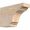 Ekena Millwork Pescadero Smooth Rafter Tail, Douglas Fir, 3 1/2"W x 8"H x 12"L RFT04X08X12PEC00SDF - alternate 1